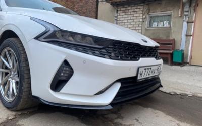 Сплиттер переднего бампера