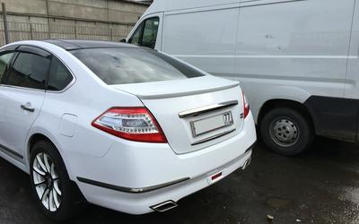 Спойлер на крышку багажника